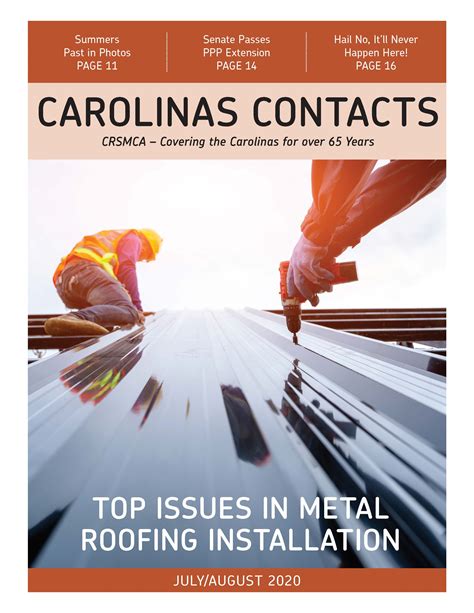 carolina roofing and sheet metal contractors association|Carla Sims .